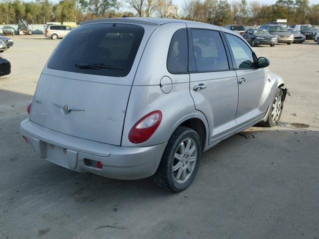 3A8FY58B28T213822 - 2008 CHRYSLER PT CRUISER SILVER photo 4