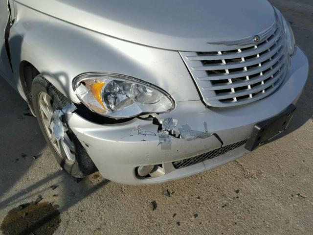 3A8FY58B28T213822 - 2008 CHRYSLER PT CRUISER SILVER photo 9