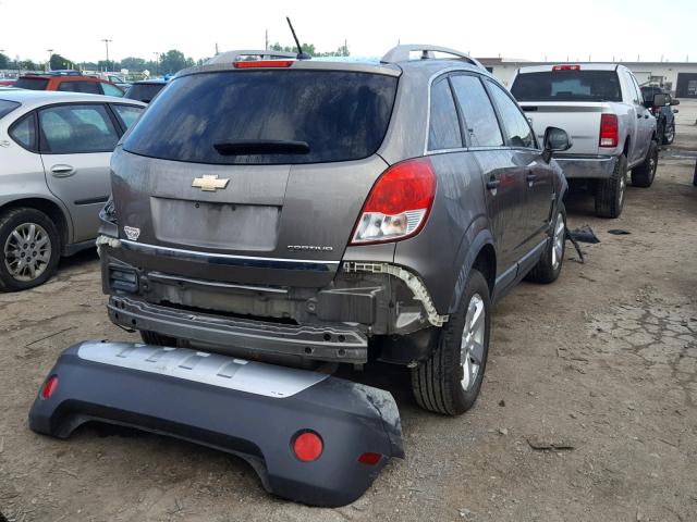 3GNAL2EKXCS560470 - 2012 CHEVROLET CAPTIVA SP BROWN photo 4