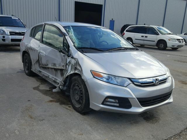 JHMZE2H53CS001560 - 2012 HONDA INSIGHT LX SILVER photo 1