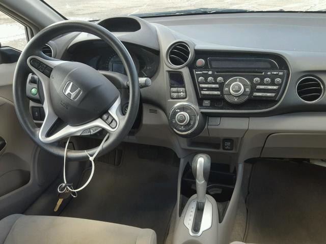 JHMZE2H53CS001560 - 2012 HONDA INSIGHT LX SILVER photo 9