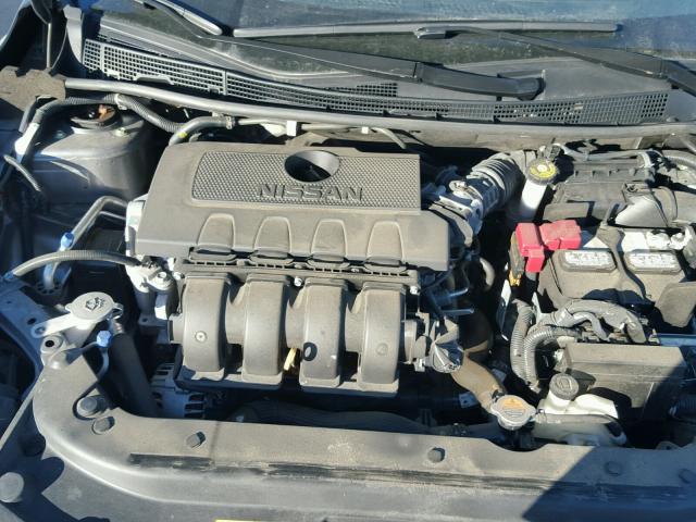 3N1AB7AP8GY258658 - 2016 NISSAN SENTRA S GRAY photo 7