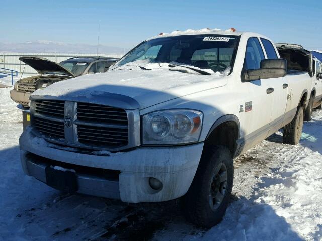 3D7MX38A07G820232 - 2007 DODGE RAM 3500 S WHITE photo 2