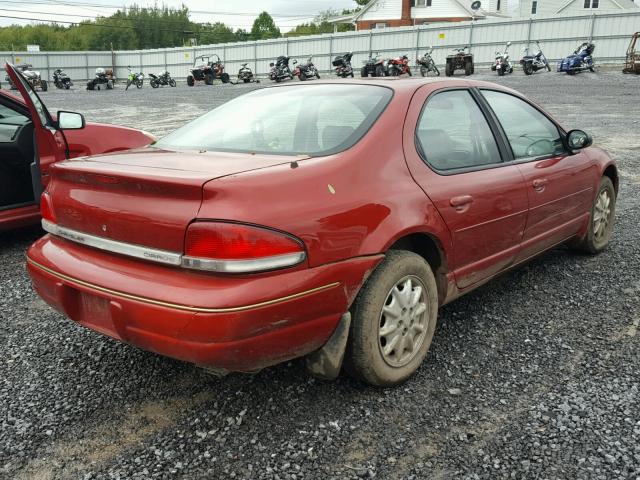 1C3EJ56HXYN147975 - 2000 CHRYSLER CIRRUS LXI RED photo 4