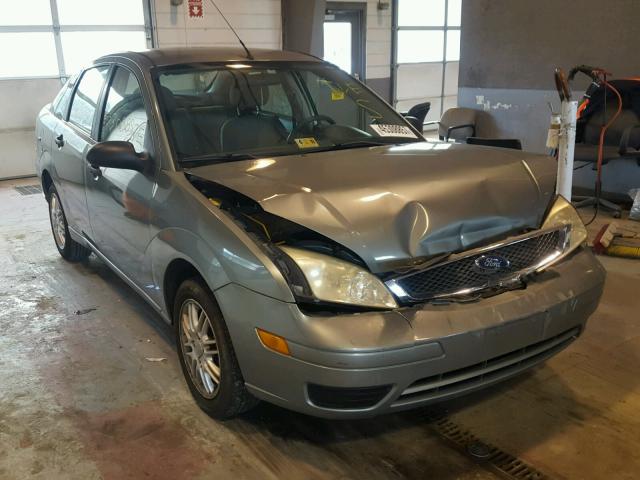 1FAHP34N86W201890 - 2006 FORD FOCUS ZX4 BLUE photo 1