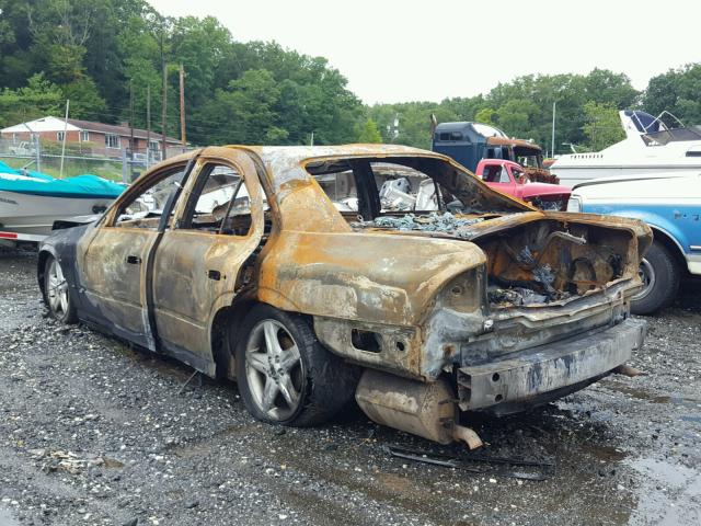 1LNHM87A21Y652203 - 2001 LINCOLN LS 烧焦的 照片 3