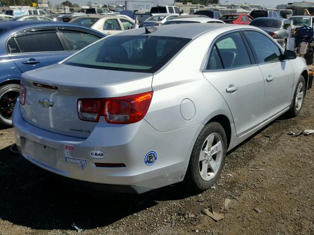 1G11B5SL2FF345404 - 2015 CHEVROLET MALIBU LS ვერცხლისფერი ფოტო 4