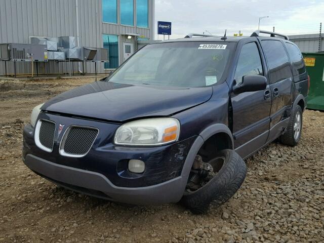 1GMDV23L05D256638 - 2005 PONTIAC MONTANA SV BLUE photo 2