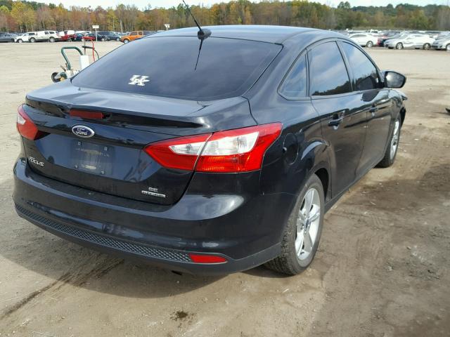 1FADP3F26EL193371 - 2014 FORD FOCUS SE BLACK photo 4