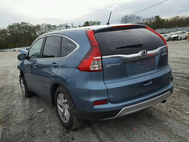 2HKRM4H54GH701897 - 2016 HONDA CR-V ლურჯი ფოტო 3