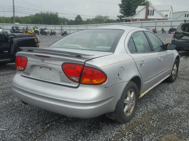 1G3NL52F34C214268 - 2004 OLDSMOBILE ALERO GL SILVER photo 4