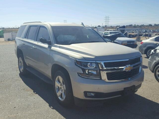 1GNSCBKC0FR705816 - 2015 CHEVROLET TAHOE C150 GOLD photo 1