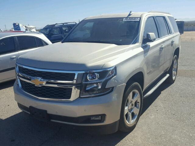 1GNSCBKC0FR705816 - 2015 CHEVROLET TAHOE C150 GOLD photo 2