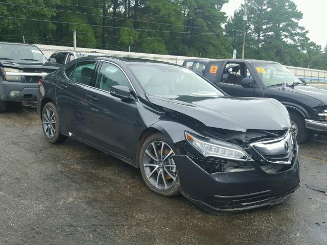 19UUB2F55GA006781 - 2016 ACURA TLX TECH შავი ფოტო 1