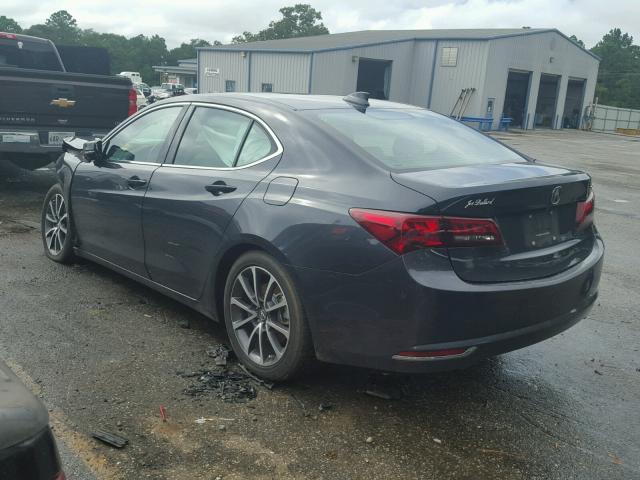 19UUB2F55GA006781 - 2016 ACURA TLX TECH შავი ფოტო 3