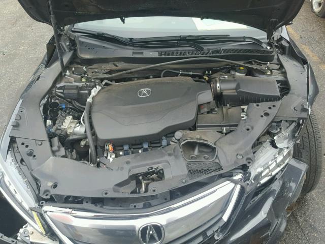 19UUB2F55GA006781 - 2016 ACURA TLX TECH შავი ფოტო 7