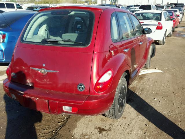 3A4FY48B57T597198 - 2007 CHRYSLER PT CRUISER RED photo 4