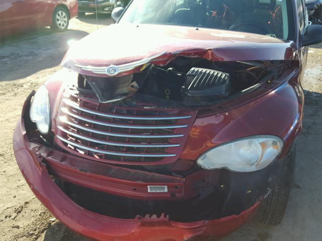 3A4FY48B57T597198 - 2007 CHRYSLER PT CRUISER RED photo 9