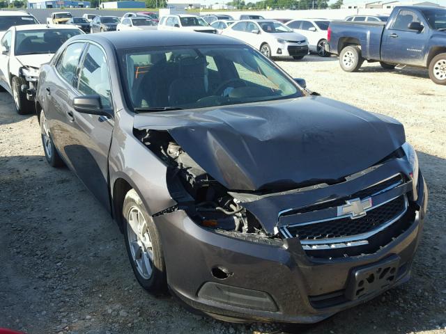 1G11A5SA5DF284676 - 2013 CHEVROLET MALIBU LS GRAY photo 1