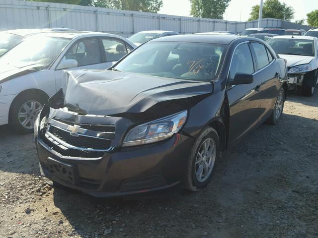 1G11A5SA5DF284676 - 2013 CHEVROLET MALIBU LS GRAY photo 2