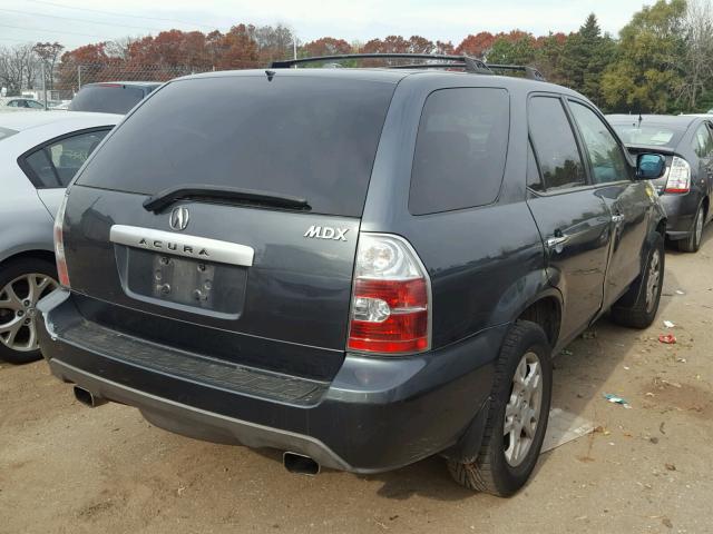 2HNYD18685H519137 - 2005 ACURA MDX TOURIN SILVER photo 4