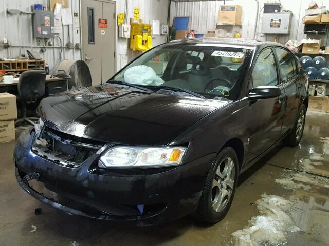 1G8AZ52F15Z162256 - 2005 SATURN ION LEVEL BLACK photo 2