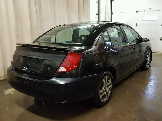 1G8AZ52F15Z162256 - 2005 SATURN ION LEVEL BLACK photo 4