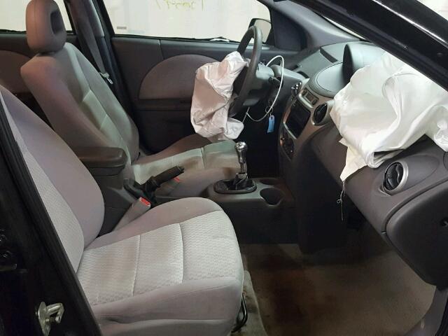 1G8AZ52F15Z162256 - 2005 SATURN ION LEVEL BLACK photo 5
