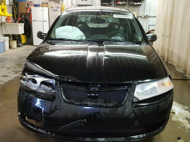 1G8AZ52F15Z162256 - 2005 SATURN ION LEVEL BLACK photo 9