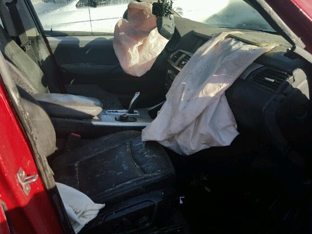 5UXWX9C57G0D93203 - 2016 BMW X3 XDRIVE2 Czerwony zdjęcie 5