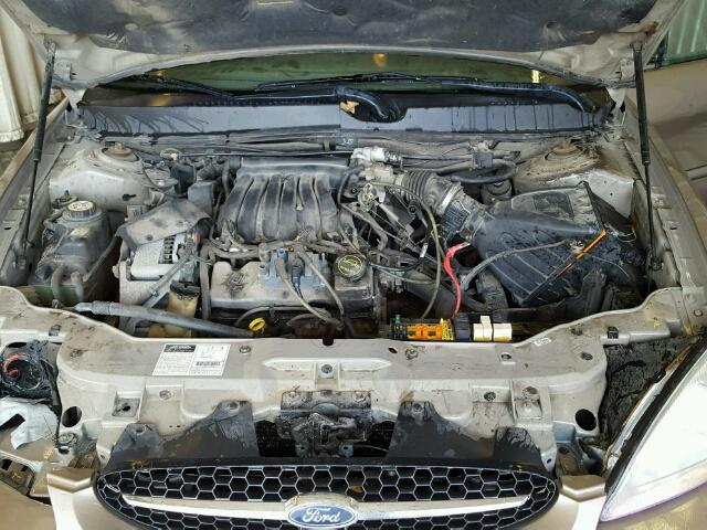 1FAFP55U72G158463 - 2002 FORD TAURUS TAN photo 7