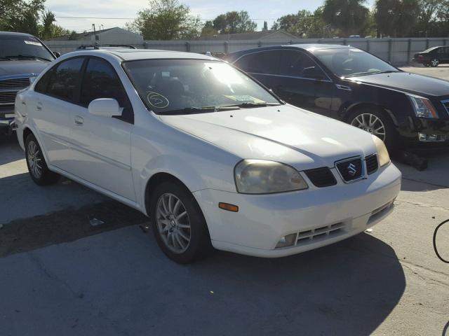 KL5JJ56Z05K161969 - 2005 SUZUKI FORENZA WHITE photo 1