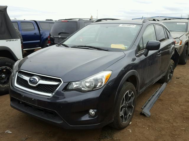 JF2GPAVC0D2852802 - 2013 SUBARU XV CROSSTR BLACK photo 2