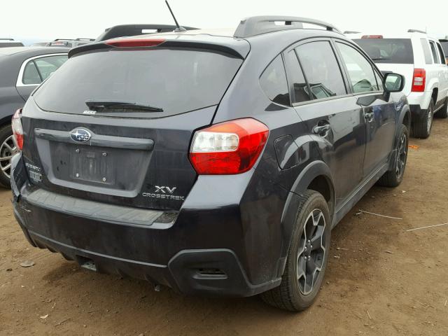 JF2GPAVC0D2852802 - 2013 SUBARU XV CROSSTR BLACK photo 4