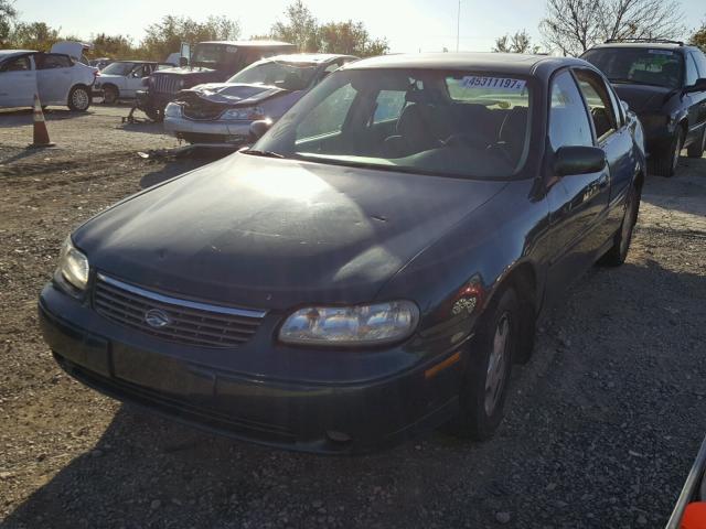 1G1NE52J916118971 - 2001 CHEVROLET MALIBU LS GREEN photo 2