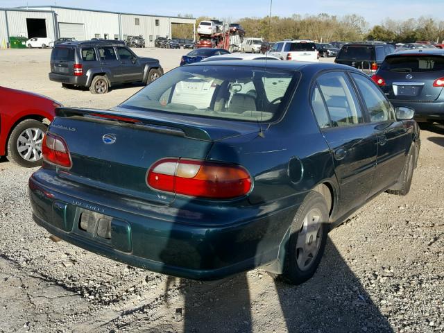 1G1NE52J916118971 - 2001 CHEVROLET MALIBU LS GREEN photo 4