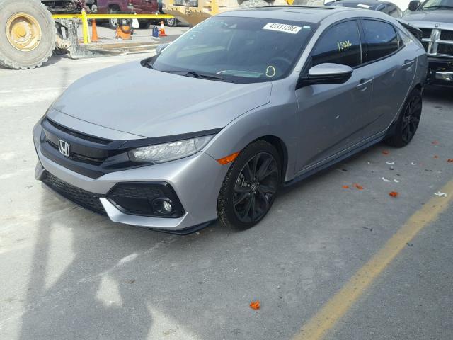SHHFK7H96HU232632 - 2017 HONDA CIVIC SPOR 银色 照片 2