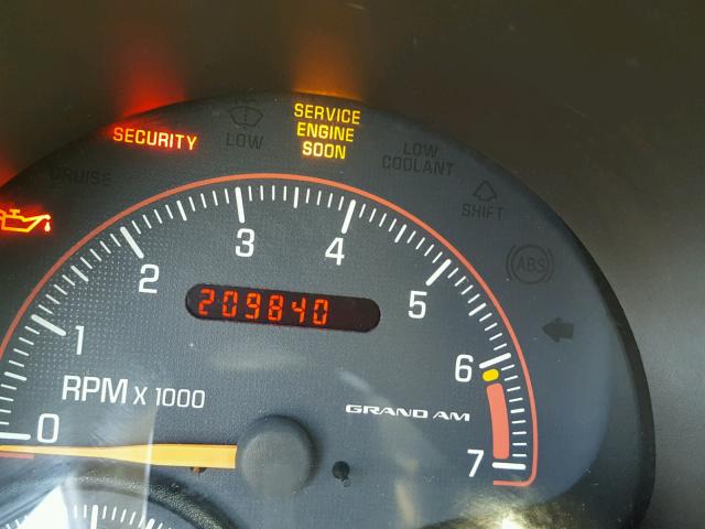 1G2NF52E64M610305 - 2004 PONTIAC GRAND AM S Gümüş foto 8