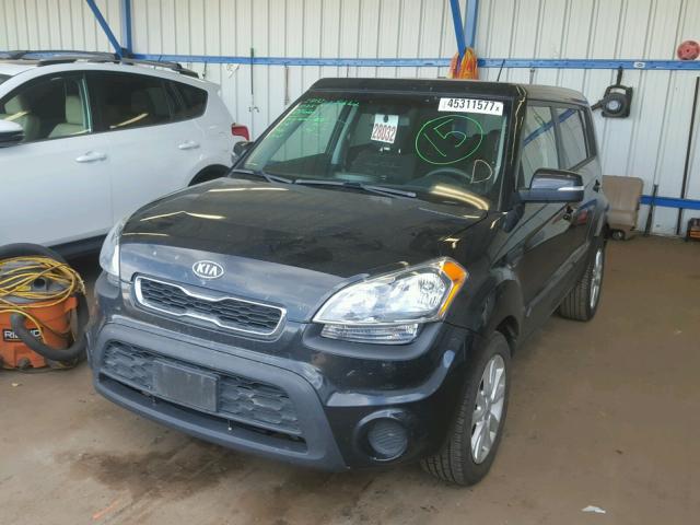 KNDJT2A68C7739297 - 2012 KIA SOUL BLACK photo 2