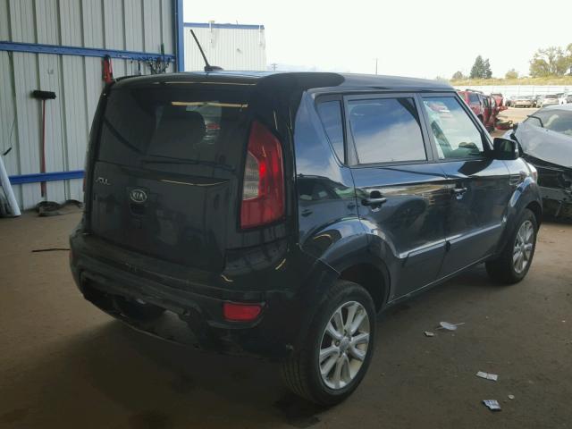 KNDJT2A68C7739297 - 2012 KIA SOUL BLACK photo 4