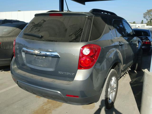 2GNALDEK7D6307960 - 2013 CHEVROLET EQUINOX LT GRAY photo 4