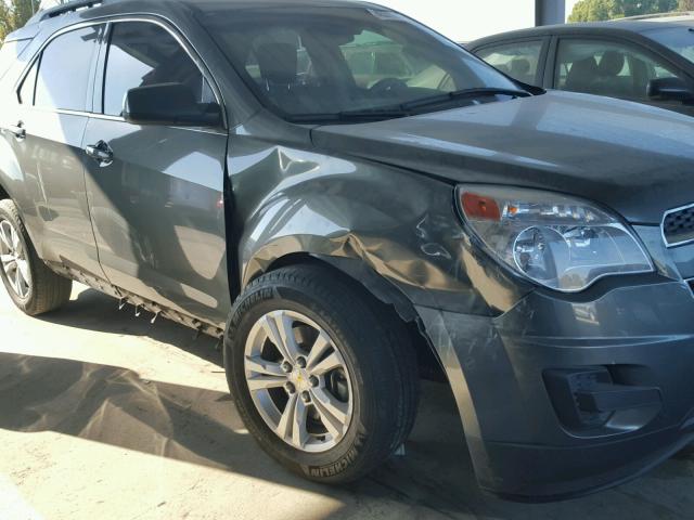 2GNALDEK7D6307960 - 2013 CHEVROLET EQUINOX LT GRAY photo 9