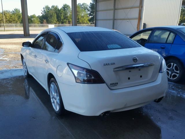 1N4AA5AP2DC822495 - 2013 NISSAN MAXIMA S WHITE photo 3