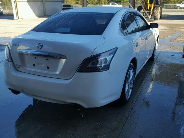 1N4AA5AP2DC822495 - 2013 NISSAN MAXIMA S WHITE photo 4