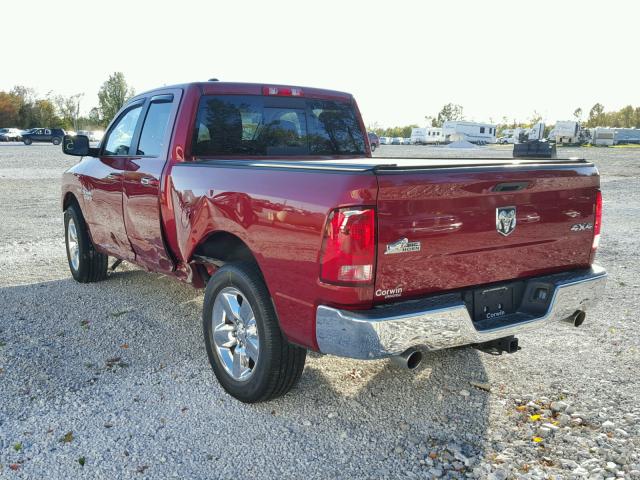 1C6RR7GT4FS640688 - 2015 RAM 1500 SLT MAROON photo 3