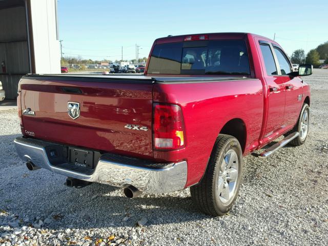 1C6RR7GT4FS640688 - 2015 RAM 1500 SLT MAROON photo 4