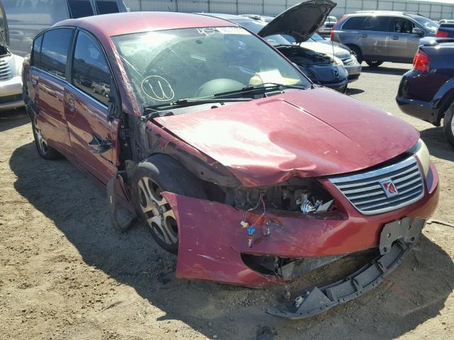 1G8AL52F45Z128751 - 2005 SATURN ION LEVEL RED photo 1