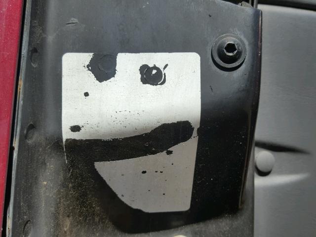 1G8AL52F45Z128751 - 2005 SATURN ION LEVEL RED photo 10