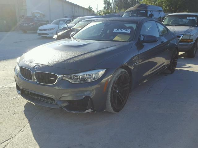 WBS3R9C57FK331145 - 2015 BMW M4 BLACK photo 2