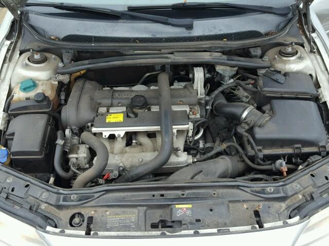 YV1RS592282700907 - 2008 VOLVO S60 2.5T SILVER photo 7